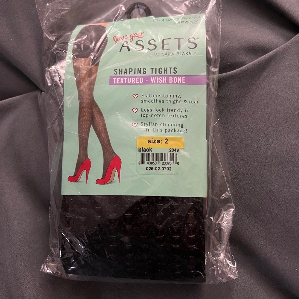 Spanx Shaping Tights Textured Wish Bone